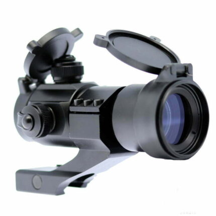Mira Reddot Holografica Metal Elevada para Airsoft Preta