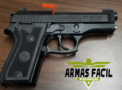 PISTOLA TAURUS PT 57SC CALIBRE 7.65MM (32 AUTO) 12+1 TIROS