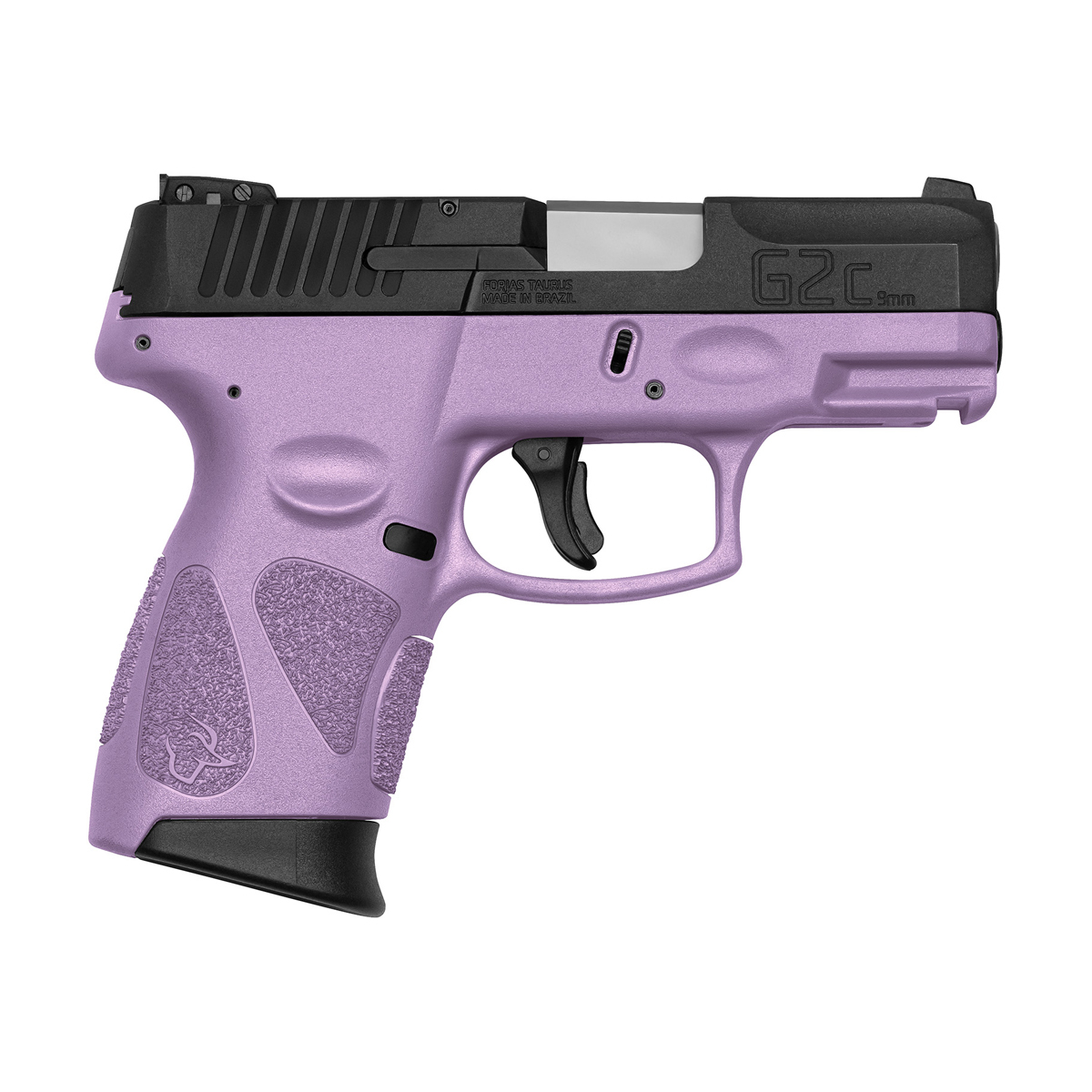 Pistola Taurus Semiautomática G2C Púrpura Claro 9mm