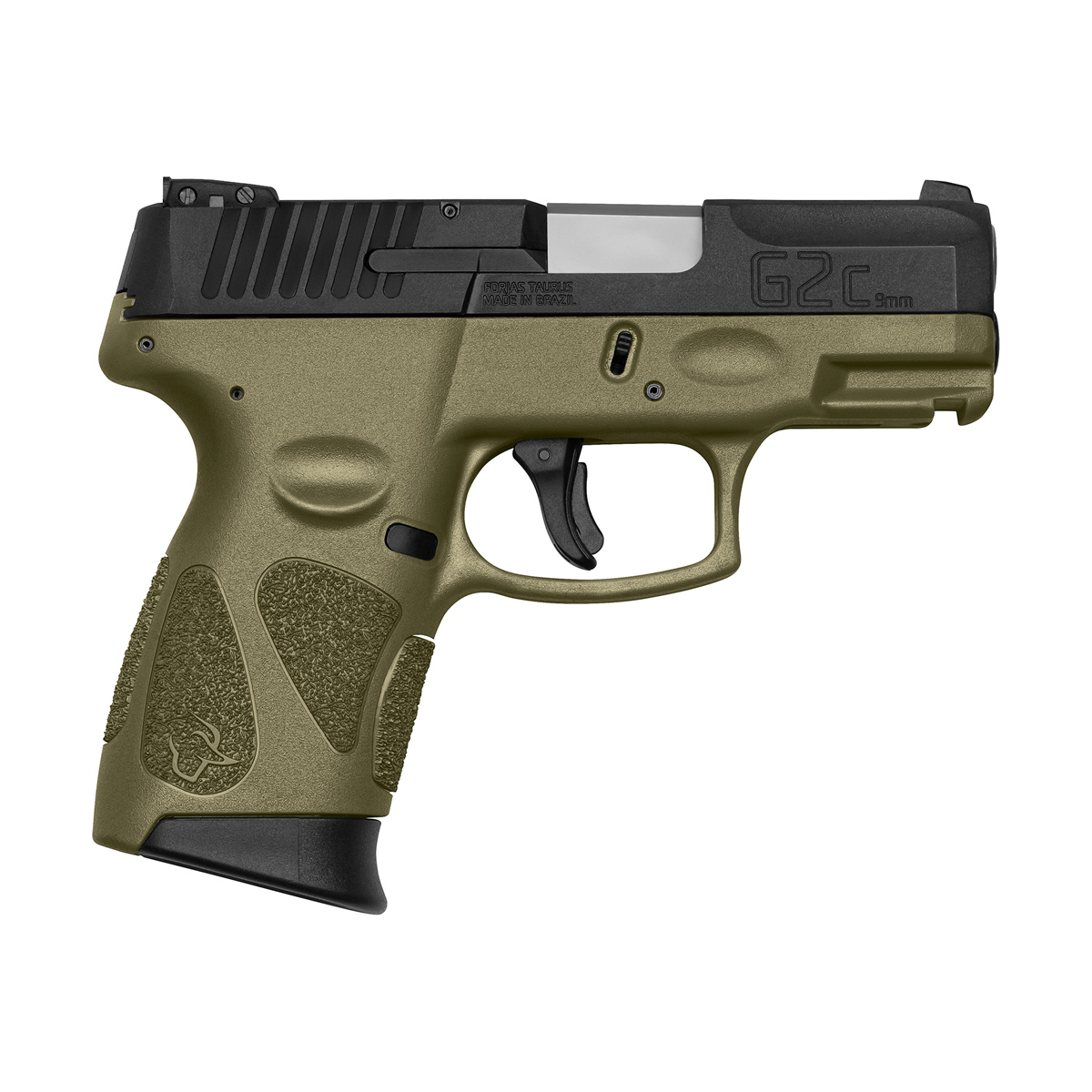 Pistola Taurus 9mm G2C/12 3″ CFOMRSP735 Verde