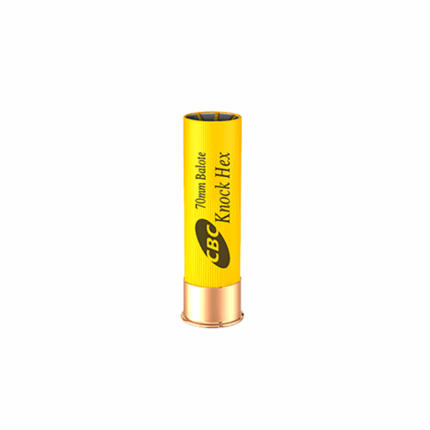 Cartucho CBC .20GA [70mm] Balote Knock Hex Cx.10un
