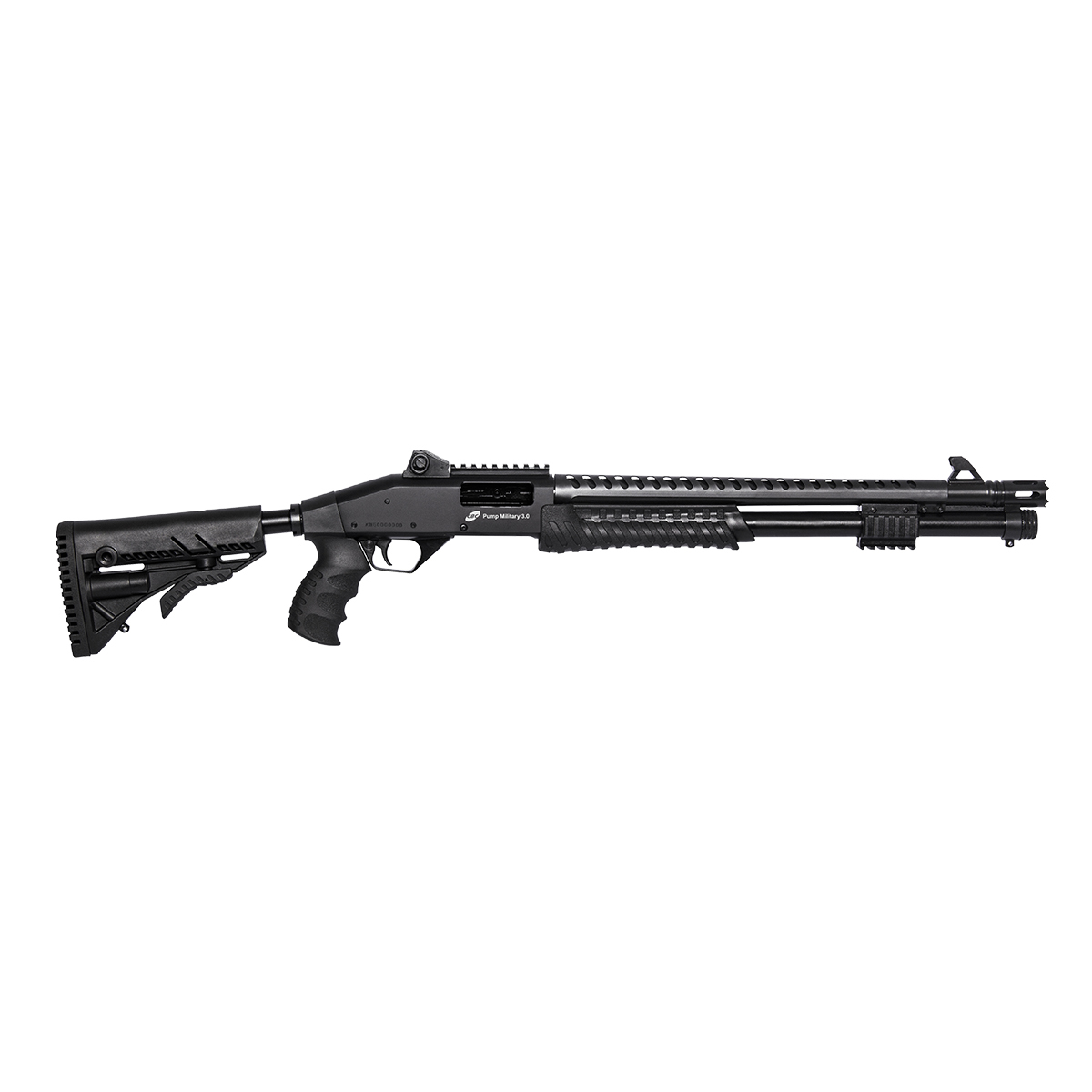 Espingarda Pump CBC Military 3.0 RT 12/19″ FULL