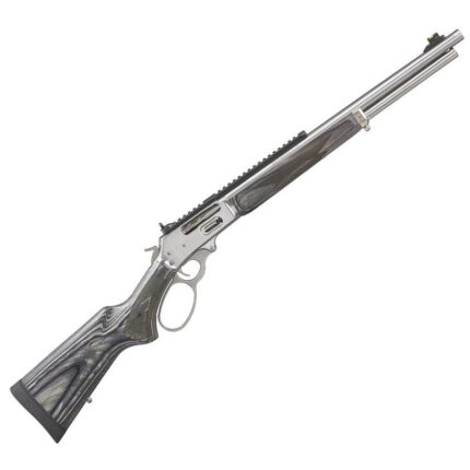 Rifle de ação de alavanca de aço inoxidável Marlin 1895 – 45-70 Government – 19 pol.