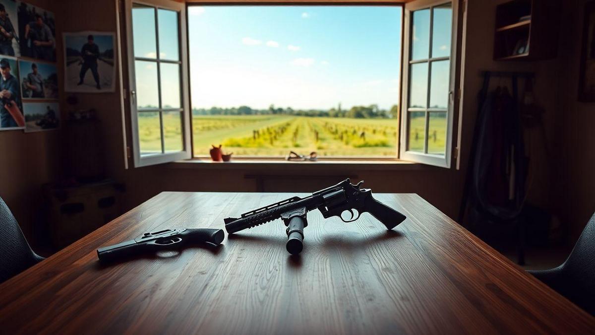 Conclusão sobre a escolha de armas de fogo