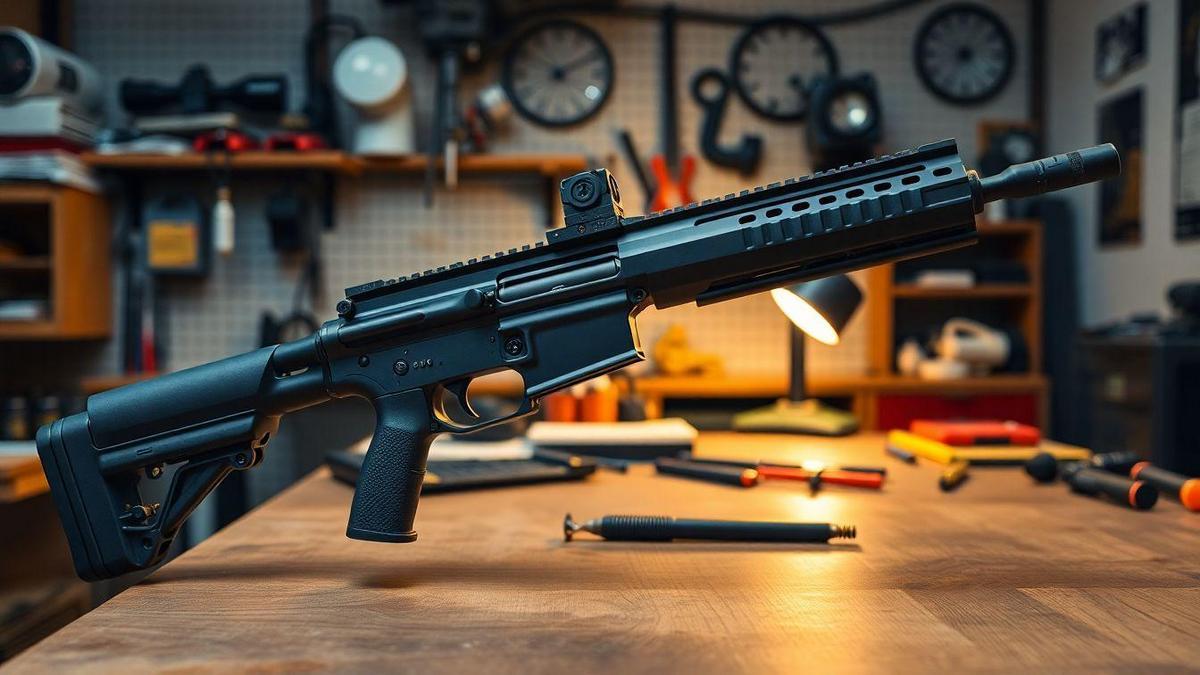 Ergonomia em armas personalizadas
