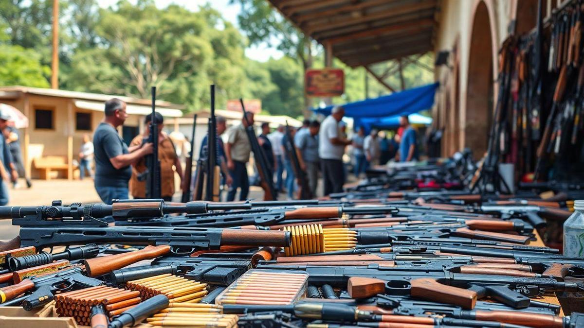 Marcas de Armas Disponíveis no Paraguai