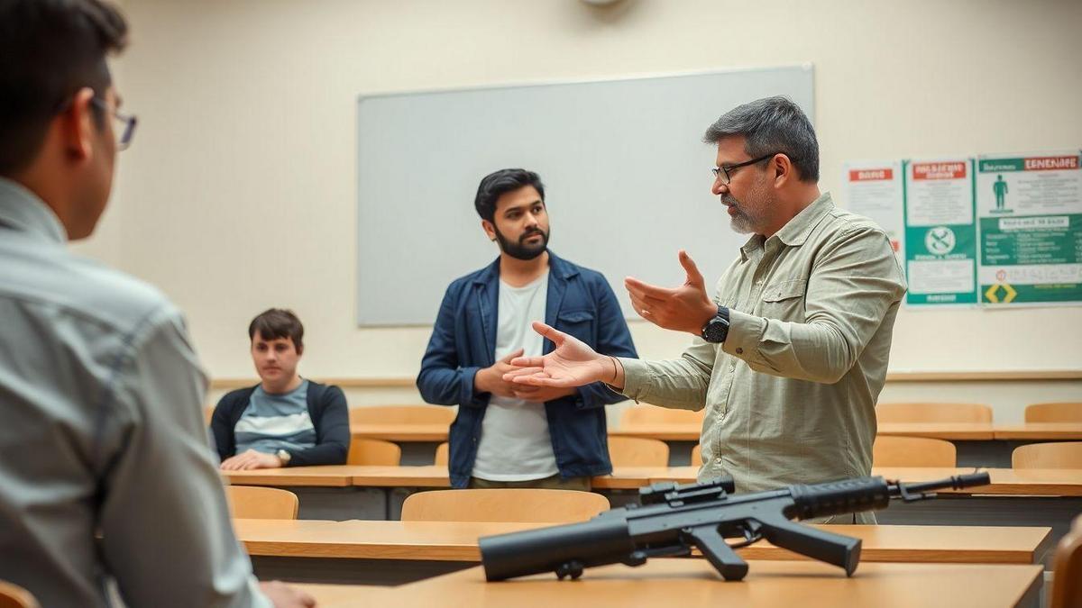Prevenções de Acidentes com Armas de Fogo