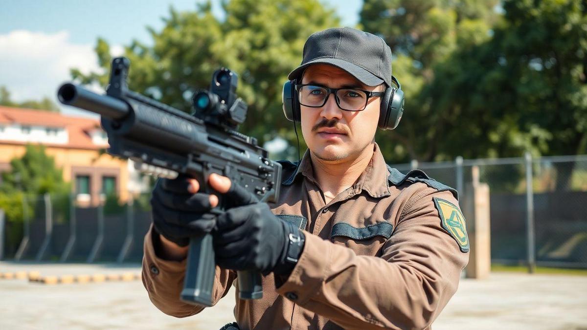 Segurança com Armas de Pressão