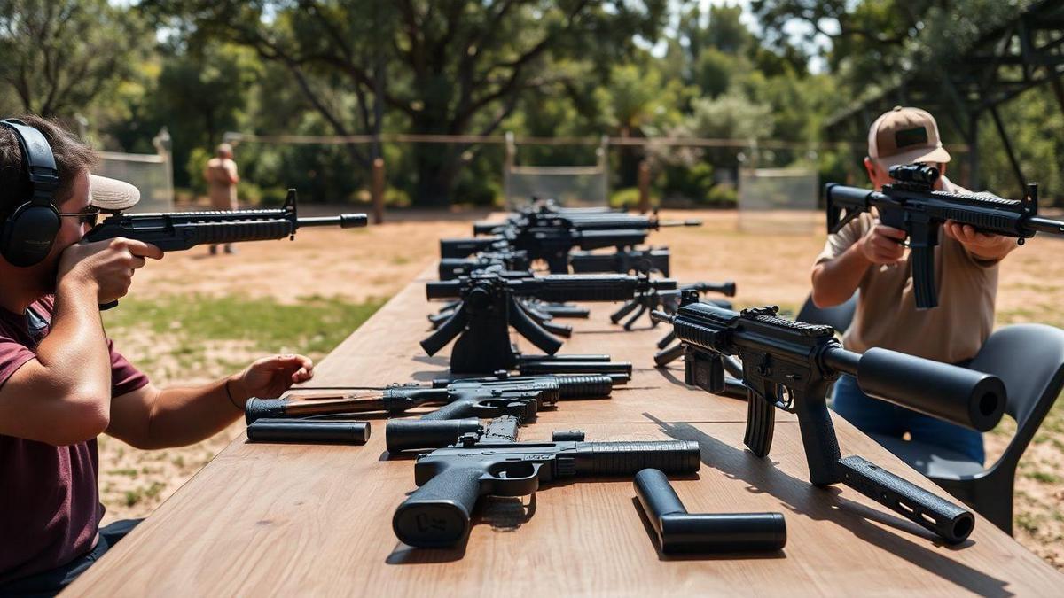 Tipos de Armas de Fogo para Tiro Esportivo