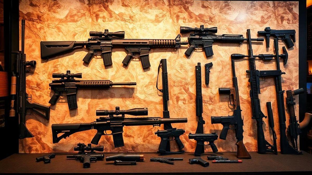 Tipos de armas para tiro de precisão
