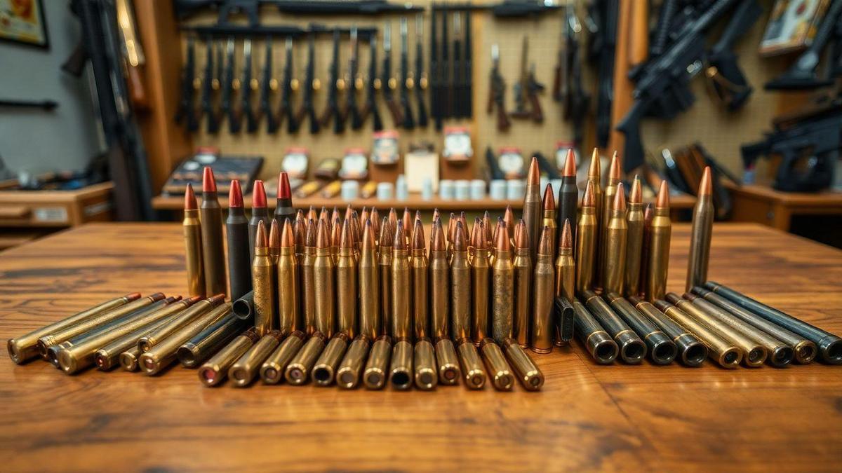 Variedade de Calibres Oferecidos